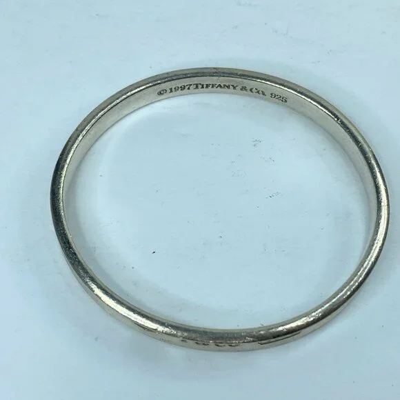 Tiffany & Co. Silver Bangle Bracelet - Picture 6 of 8